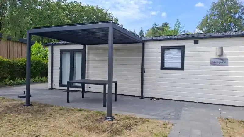 Pergola volledig gebouwd